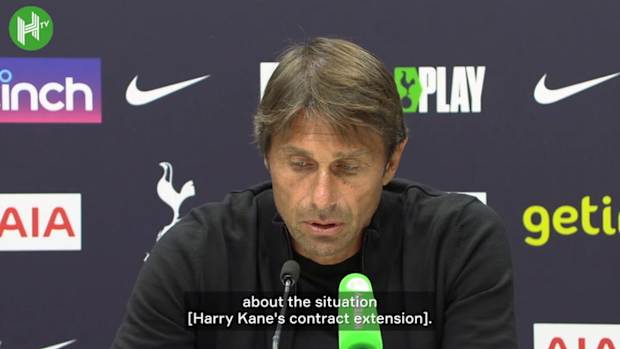 Conte on Harry Kane's potential contract extension